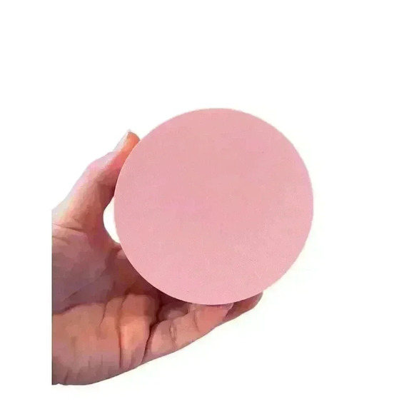 NEW 3D Printed Short Round Plant/Flower Pot with Drainage Tray in Pink - Picture 3 of 6
